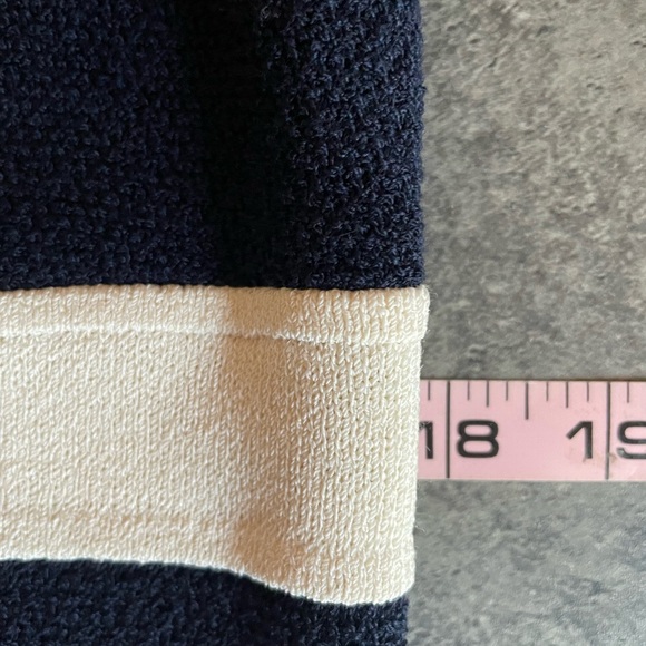 St. John Dress Santana Knit Size Medium Sheath Sleeveless Colorblock Mod Resort - Picture 11 of 12